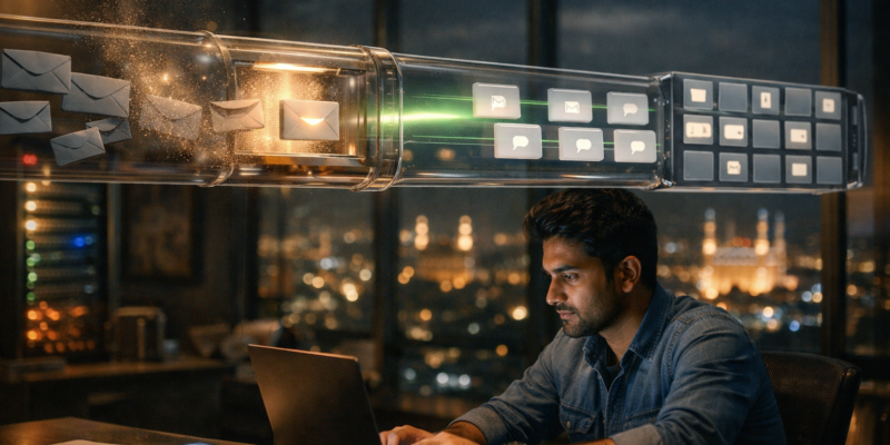 Reply-first cold email for Hyderabad B2B | Way2Connect