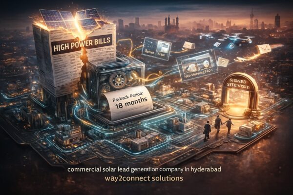 Solar rooftop on a Hyderabad factory with savings chart