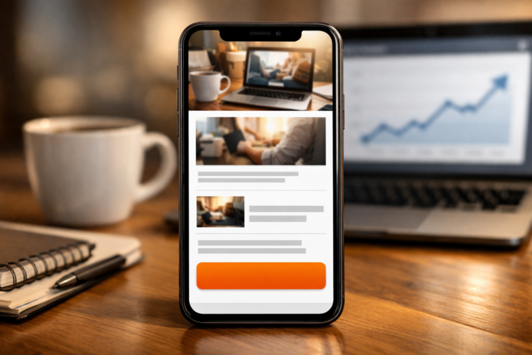 Mobile-first B2B email