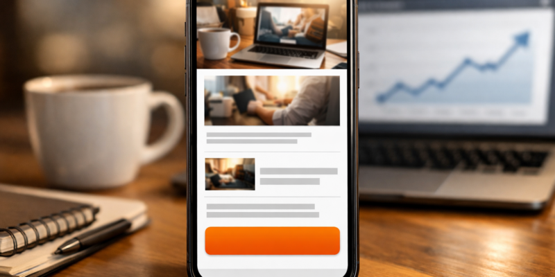 Mobile-first B2B email